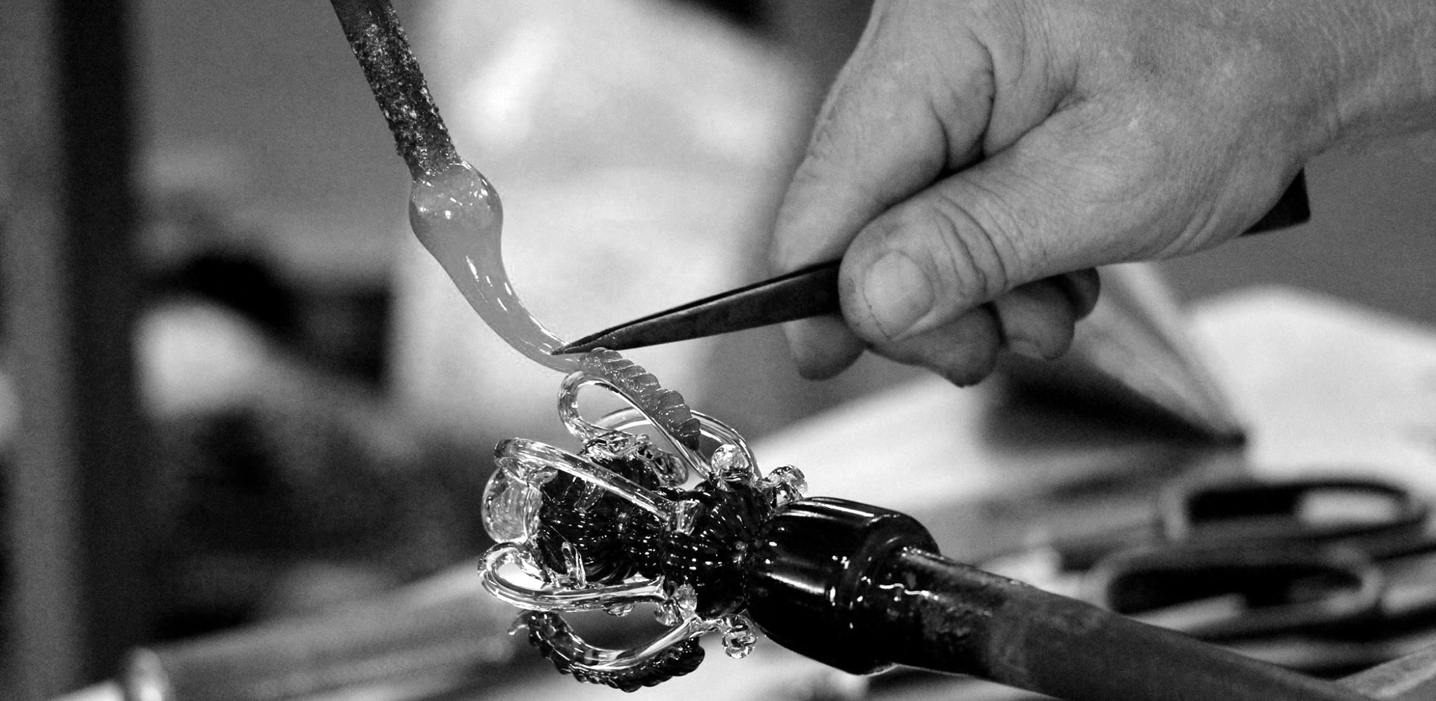 Davide Fuin Glass Master in Murano Italy